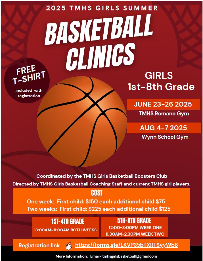 tmhs summer clinics 2025